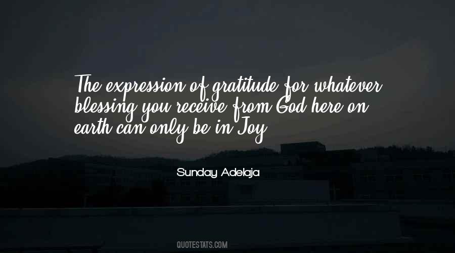 Expression Of Gratitude Quotes #634073