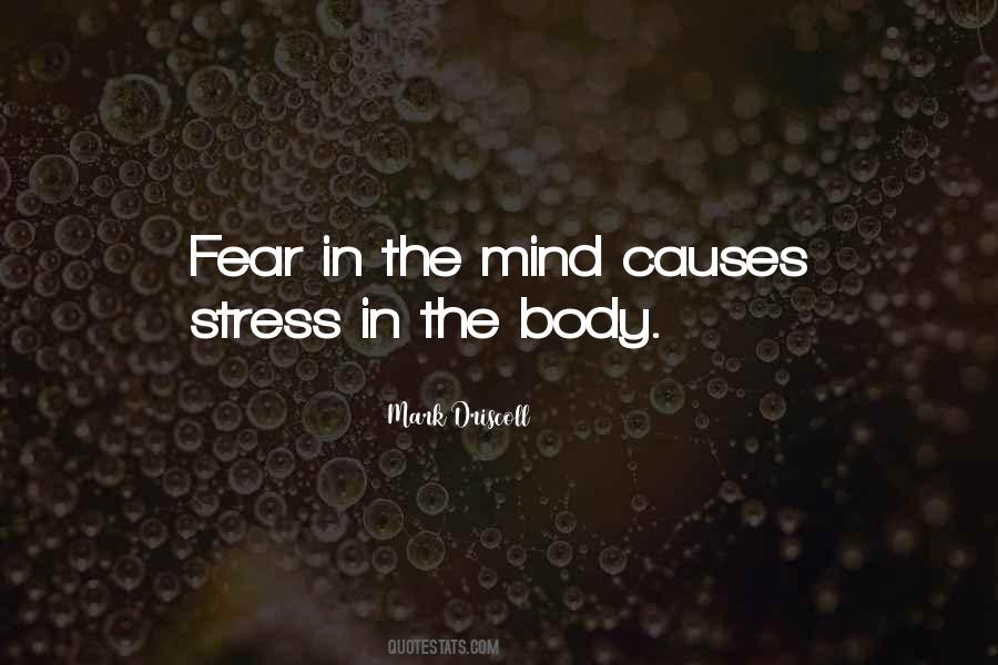 Stress Mind Quotes #611901