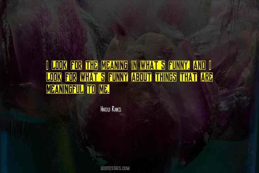 Meaning And Meaningful Quotes #486299
