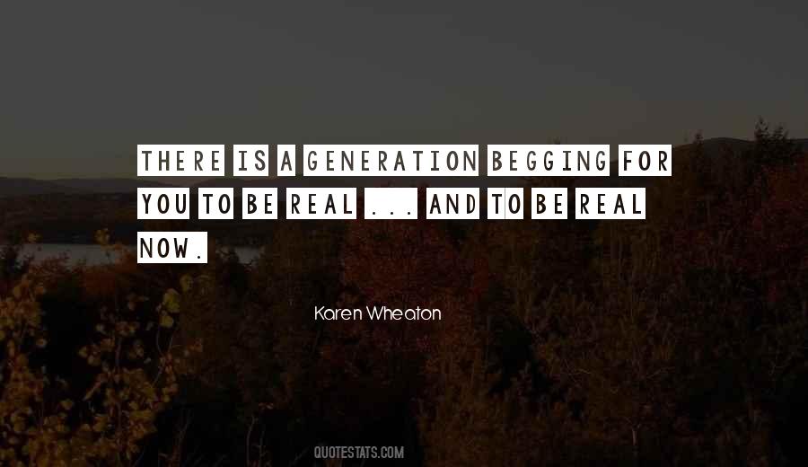 Quotes About Generation To Generation #2165