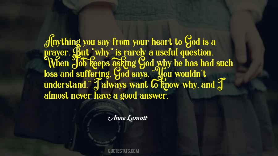 Job Suffering Quotes #461212