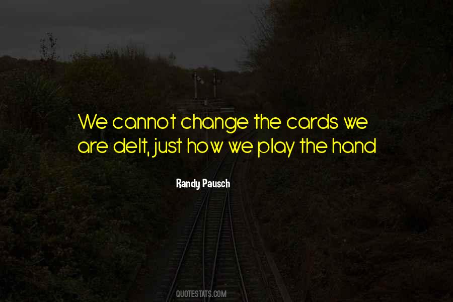 Play Cards Quotes #1359129