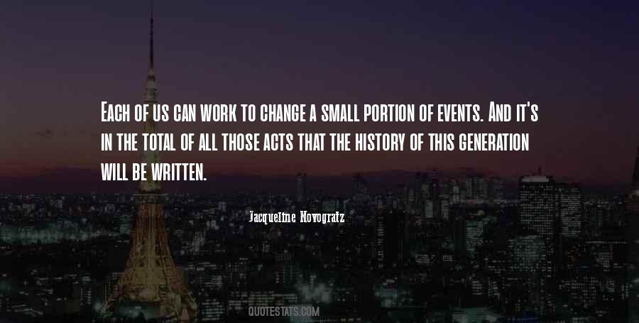 Quotes About Generation Change #1360534 Quotes About Generation Change #1360534