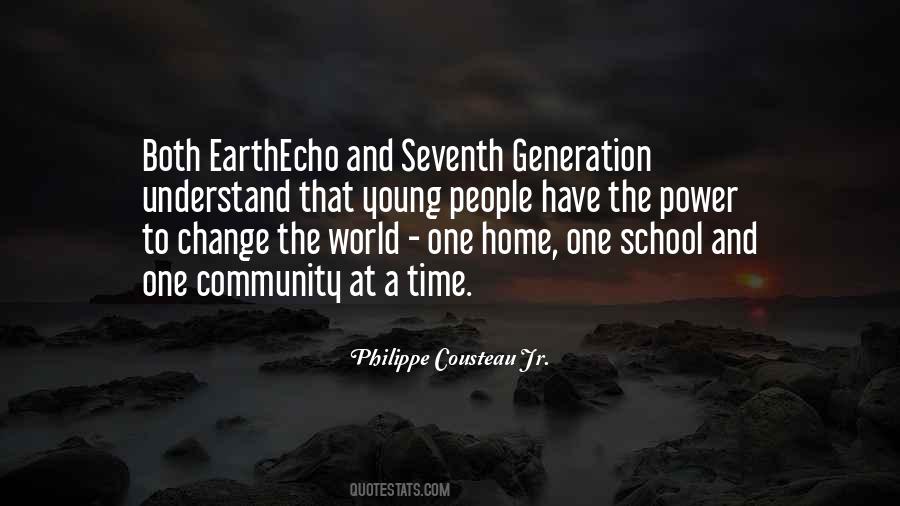 Quotes About Generation Change #1461648 Quotes About Generation Change #1461648