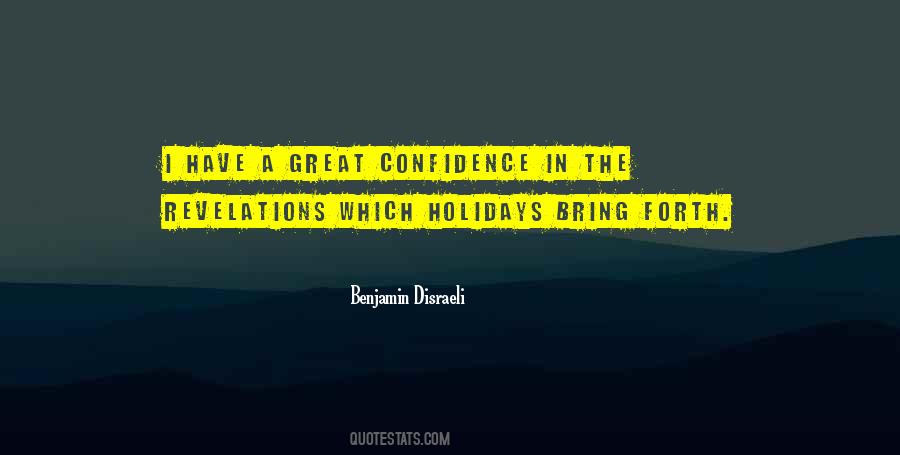 Go Forth With Confidence Quotes #1811275