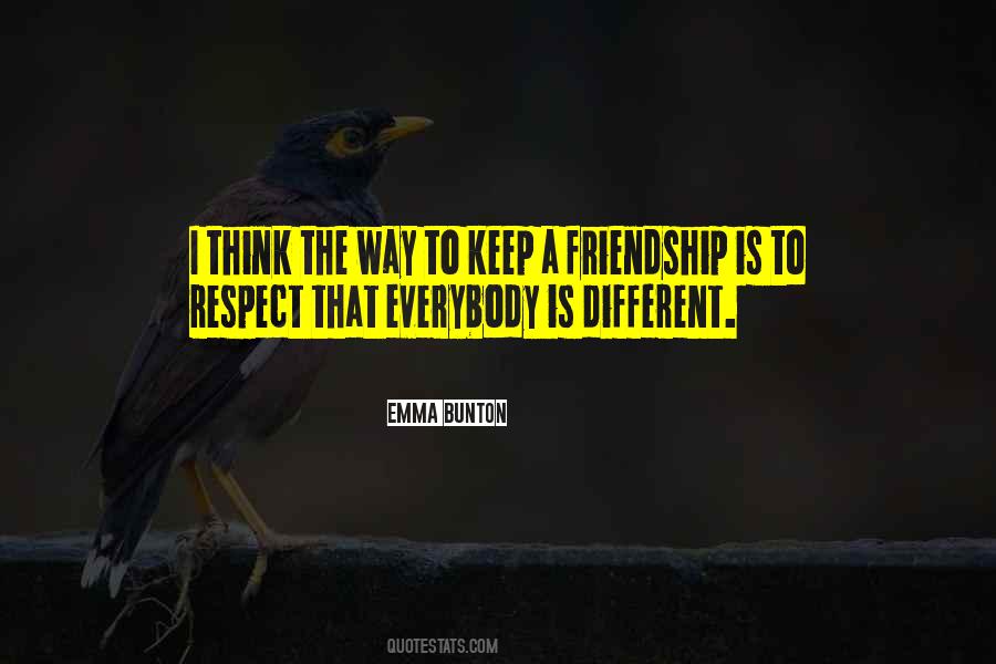 Friendship Respect Quotes #1194745
