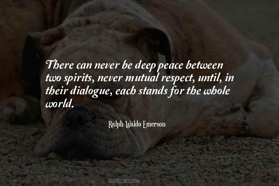 Friendship Respect Quotes #172728
