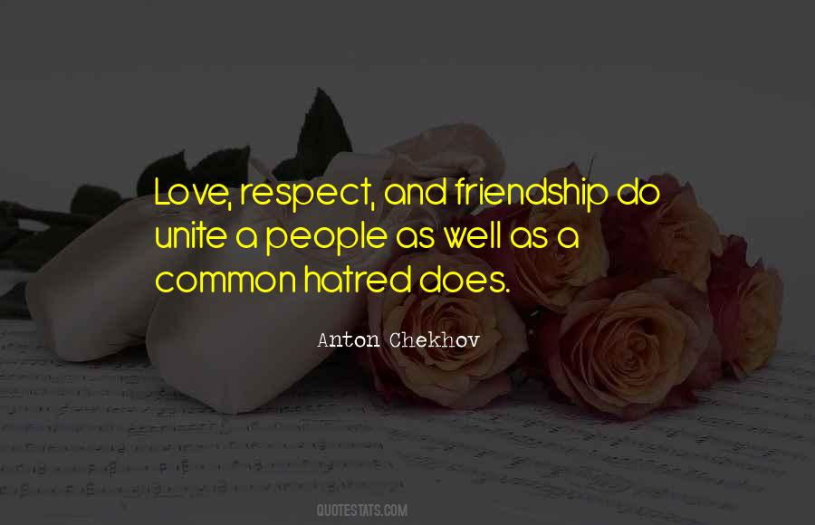 Friendship Respect Quotes #367643