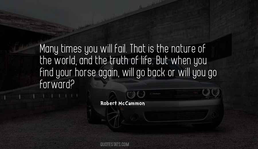 Go Forward Life Quotes #1408952