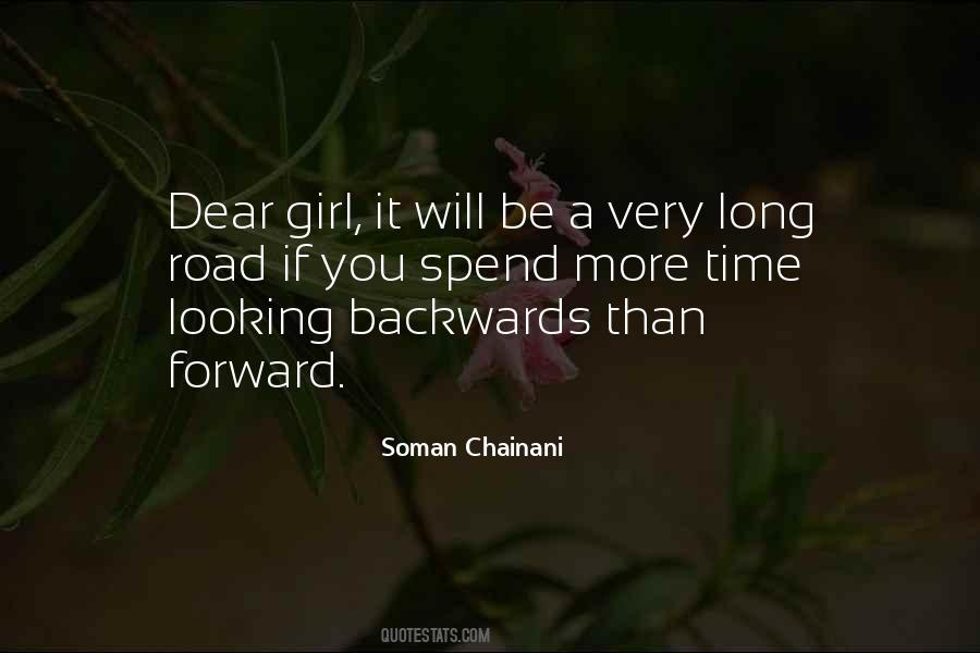 Go Forward Not Backwards Quotes #772523