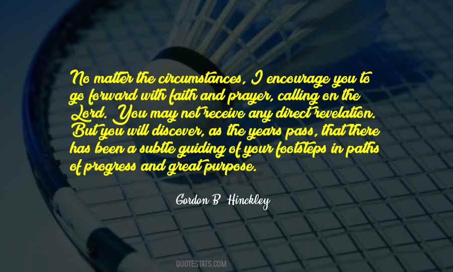 Go Forward With Faith Quotes #86791