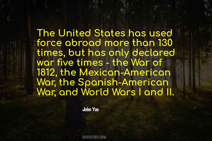 Spanish War Quotes #863842