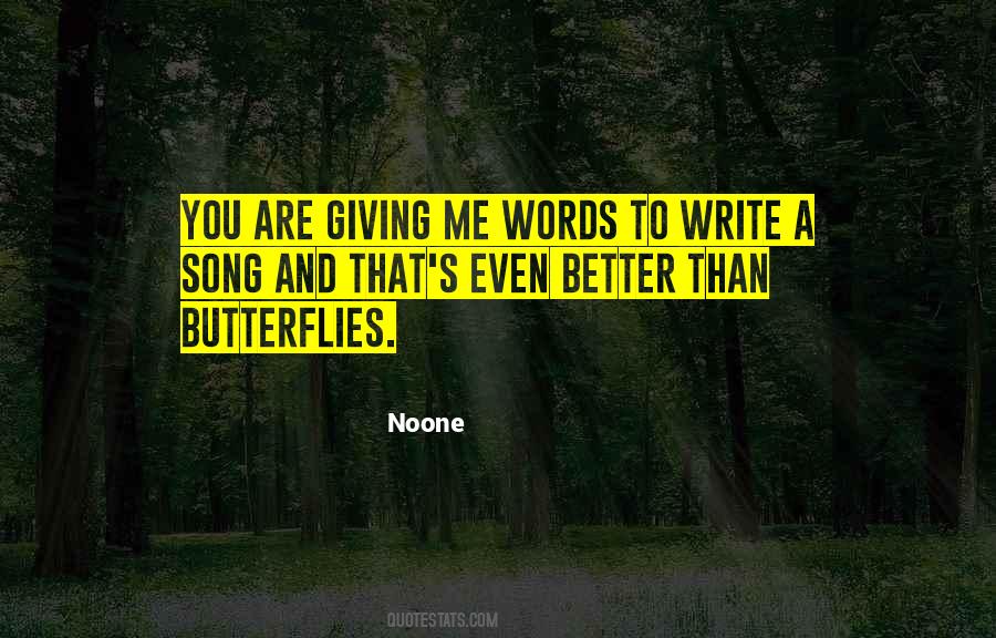 Song Words Quotes #1112446