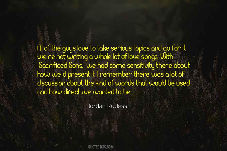Song Words Quotes #1217808