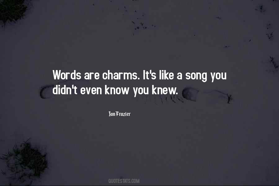 Song Words Quotes #1431499