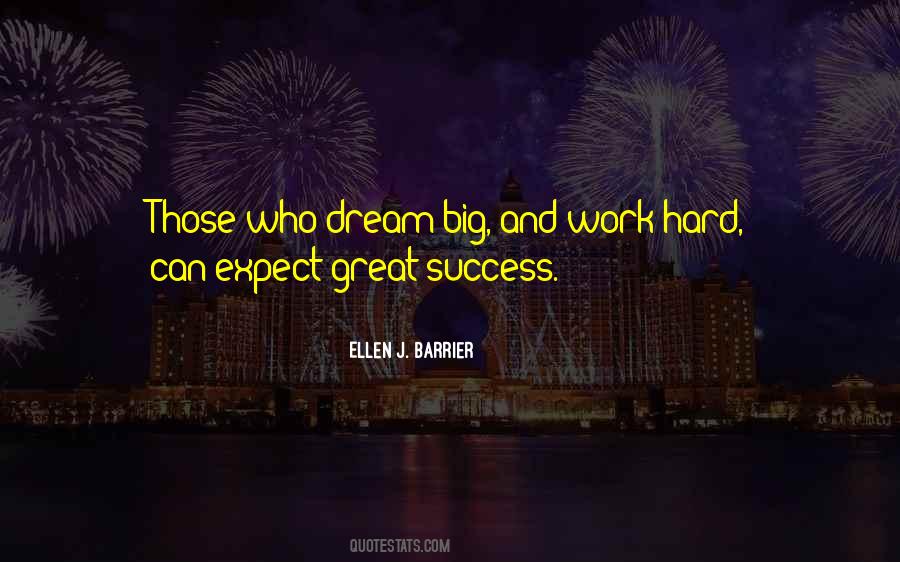 Dream Big Success Quotes #1822082