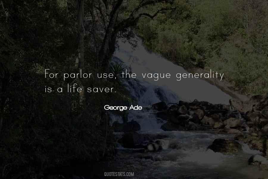 Quotes About Generality #1567247