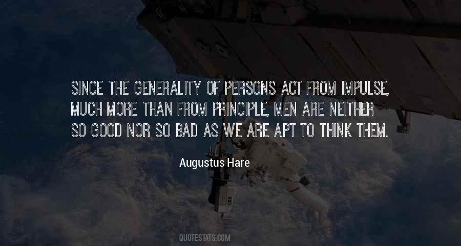 Quotes About Generality #691887