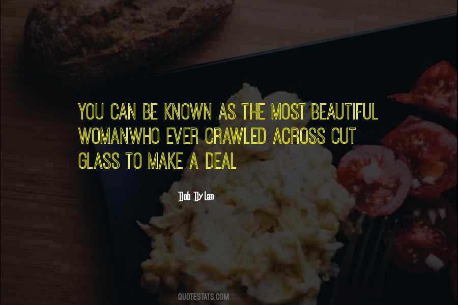 To The Most Beautiful Woman Quotes #1805625