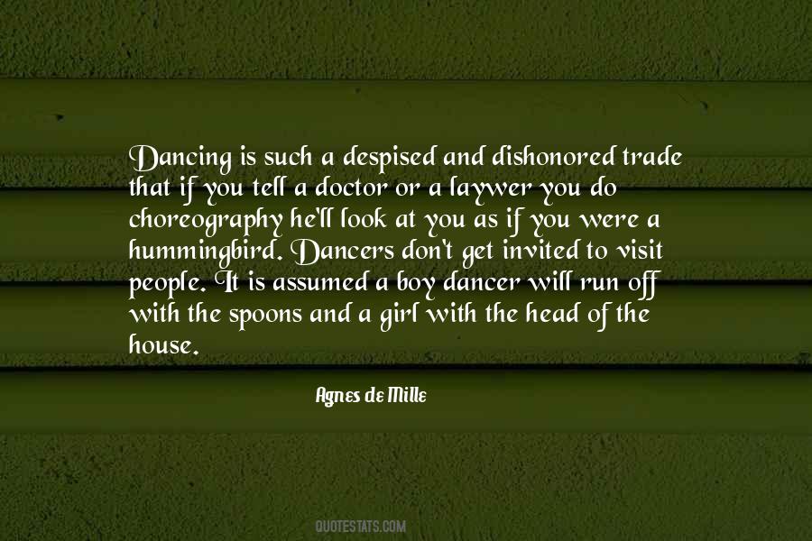 Go Go Dancer Quotes #16104