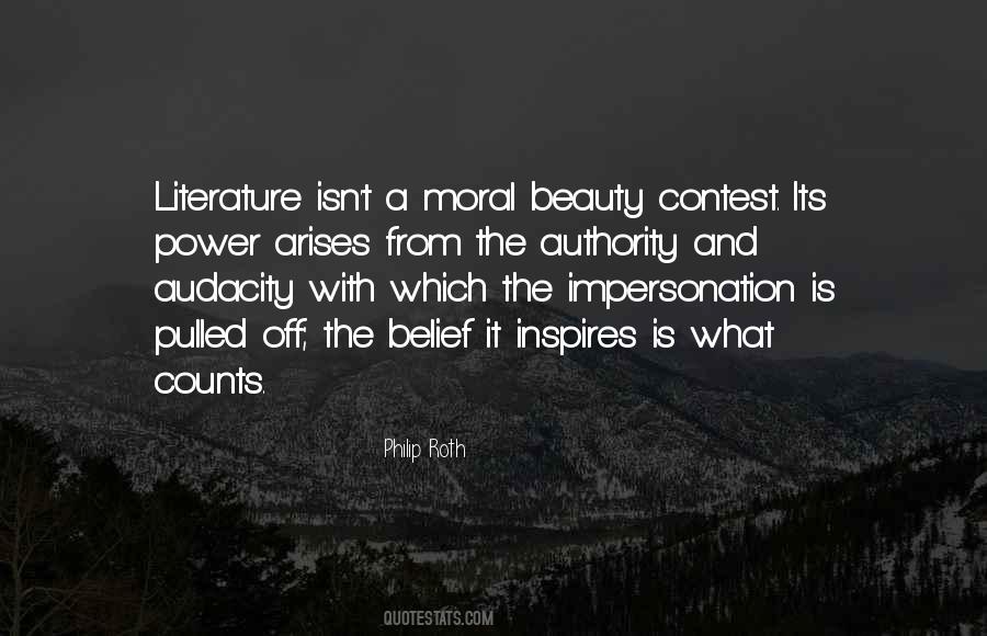 Beauty Literature Quotes #483603