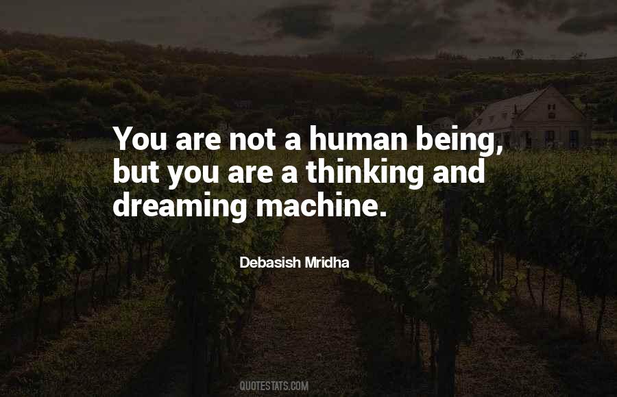 Human Machine Quotes #1719948