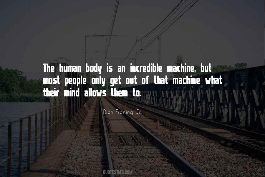 Human Machine Quotes #275618