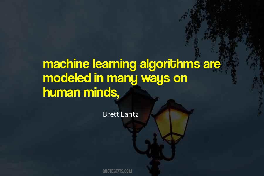 Human Machine Quotes #427985
