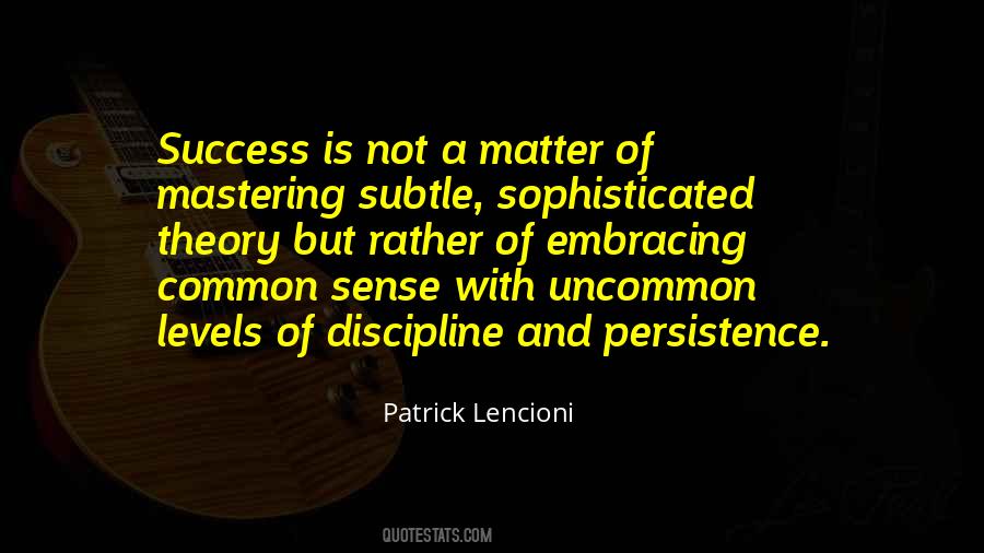 Success Discipline Quotes #1504271