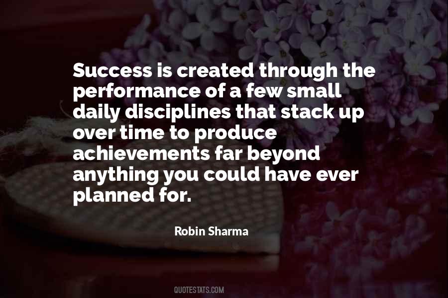 Success Discipline Quotes #702978