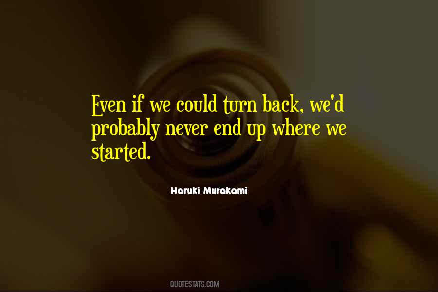 Where We Started Quotes #1234143