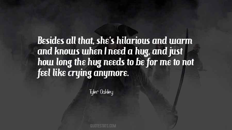 Your Warm Hug Quotes #1427753