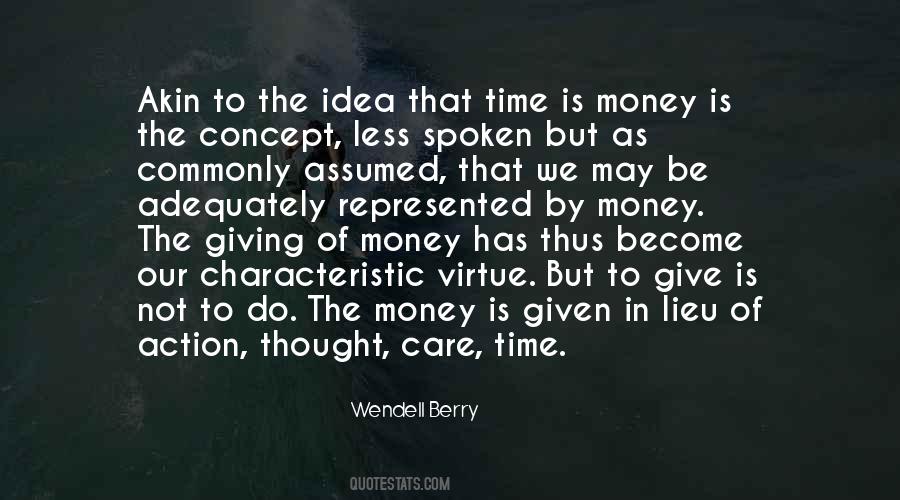 Quotes About Not Giving Money #1860378