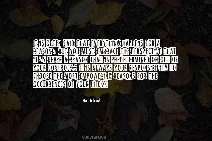 Out Of Control Life Quotes #451250