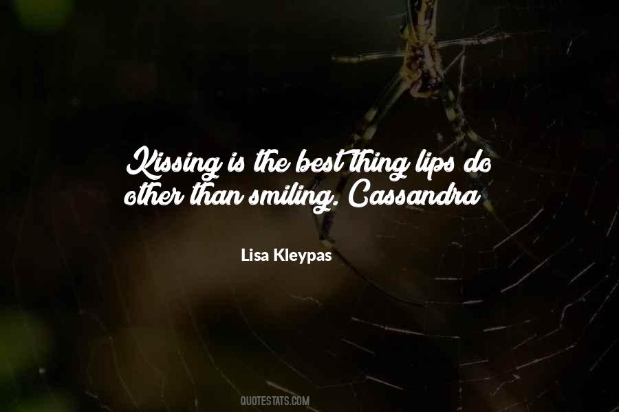 Smiling Lips Quotes #1508075