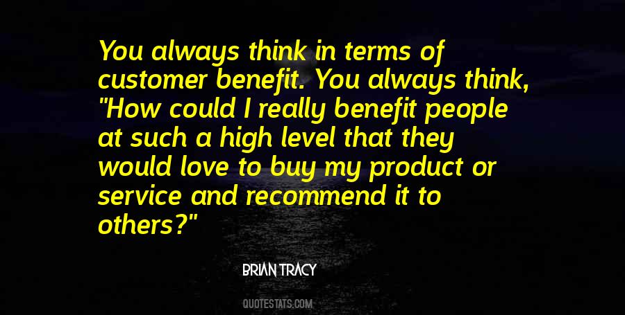 Product And Service Quotes #1813405