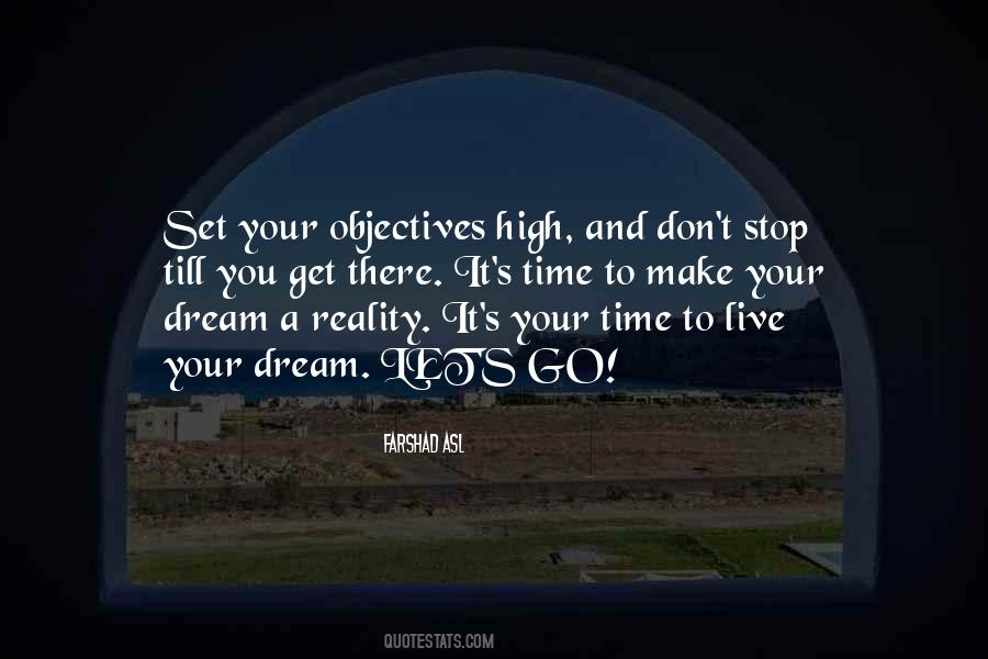 Go Live Your Dream Quotes #906212