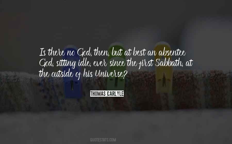 Quotes About God Sabbath #1739879