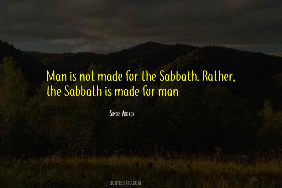 Quotes About God Sabbath #390478