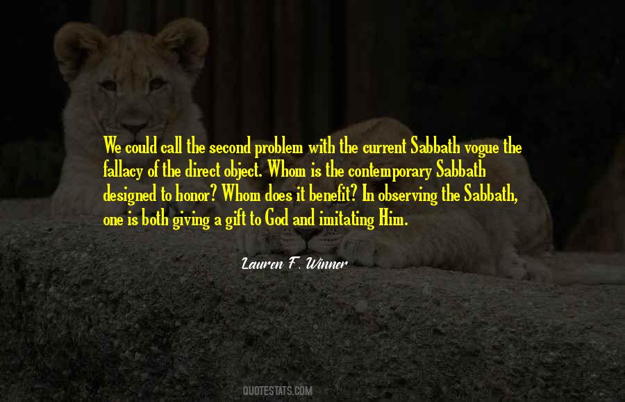Quotes About God Sabbath #818414