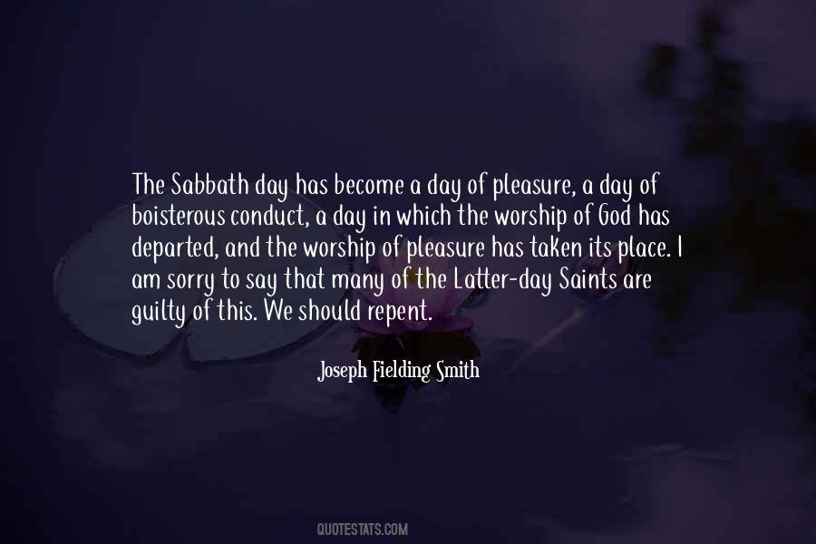 Quotes About God Sabbath #975475