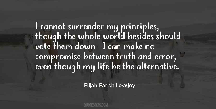 Life Is A Compromise Quotes #457581
