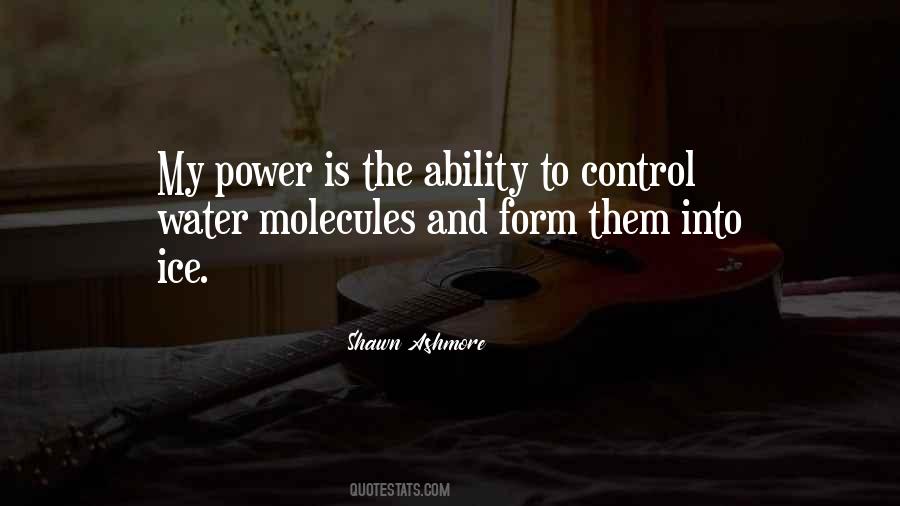 Water And Power Quotes #1845421