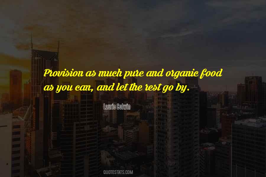 Go Organic Quotes #314735