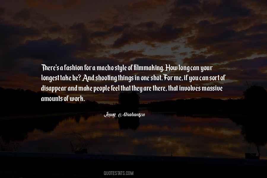 Fashion Long Quotes #1815368