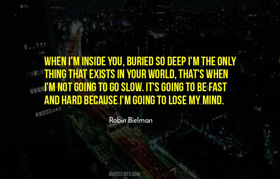 Go Slow To Go Fast Quotes #248441