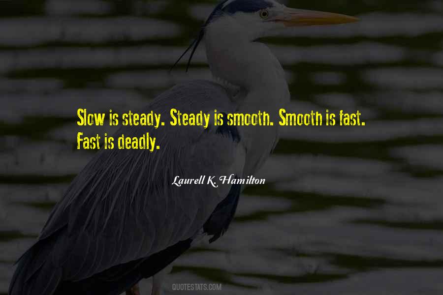 Go Slow To Go Fast Quotes #346361