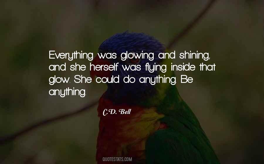 Shining Girl Quotes #1059999