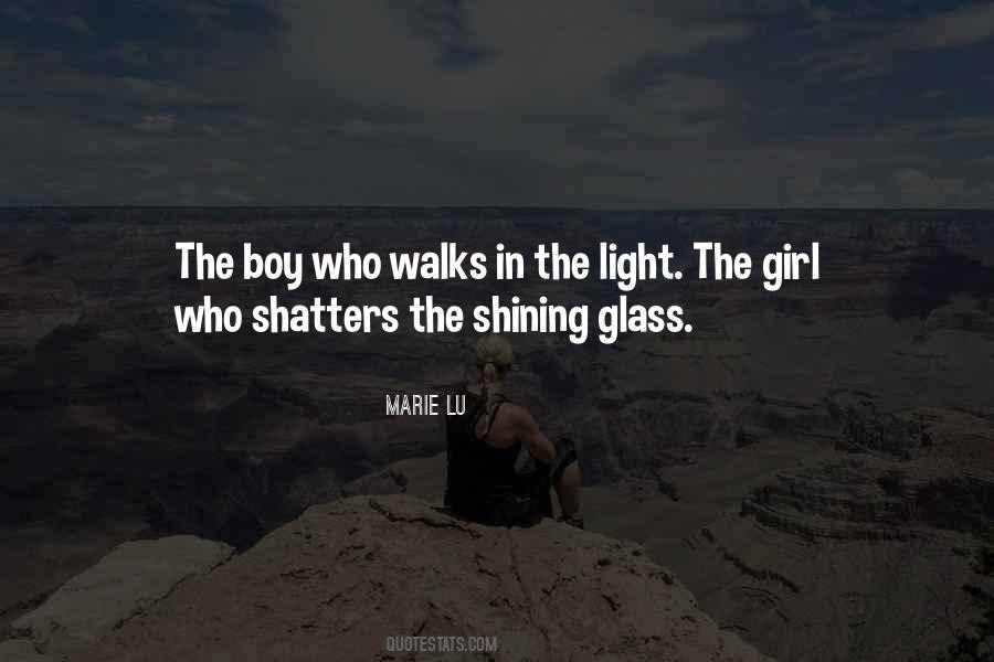 Shining Girl Quotes #243413