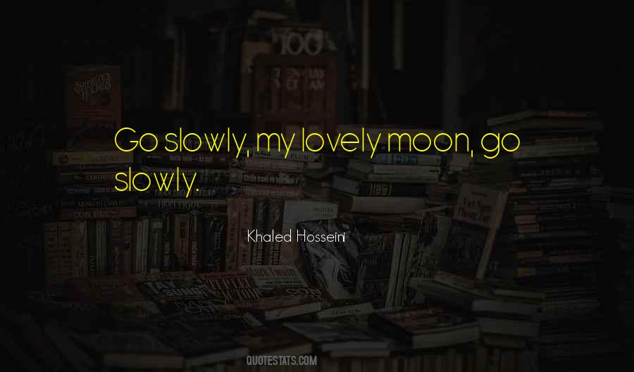 Go Slowly Quotes #384992